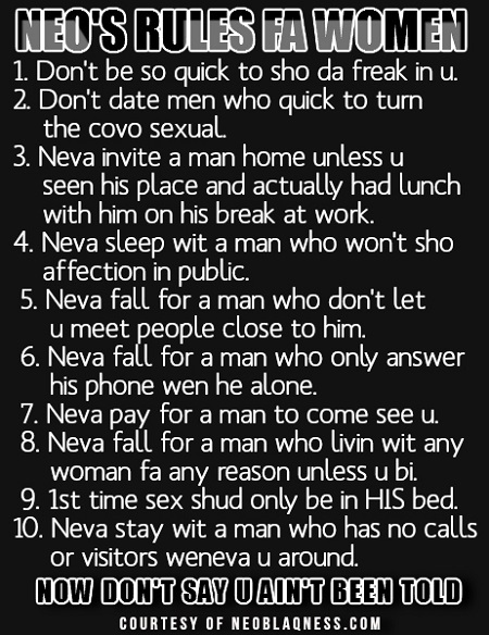 rules for women